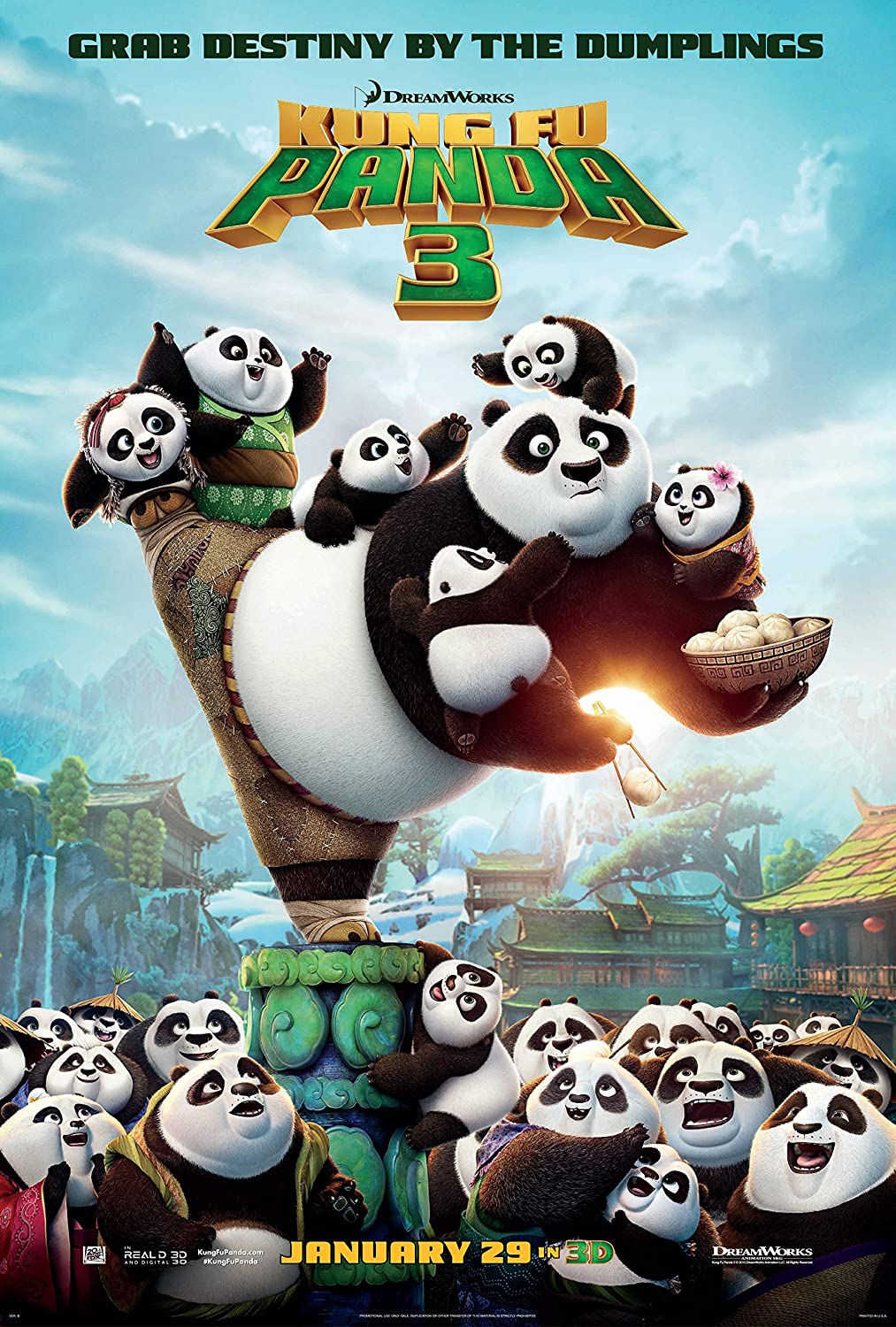 ดูหนังออนไลน์ Kung Fu Panda 3 (2016) กังฟูแพนด้า 3