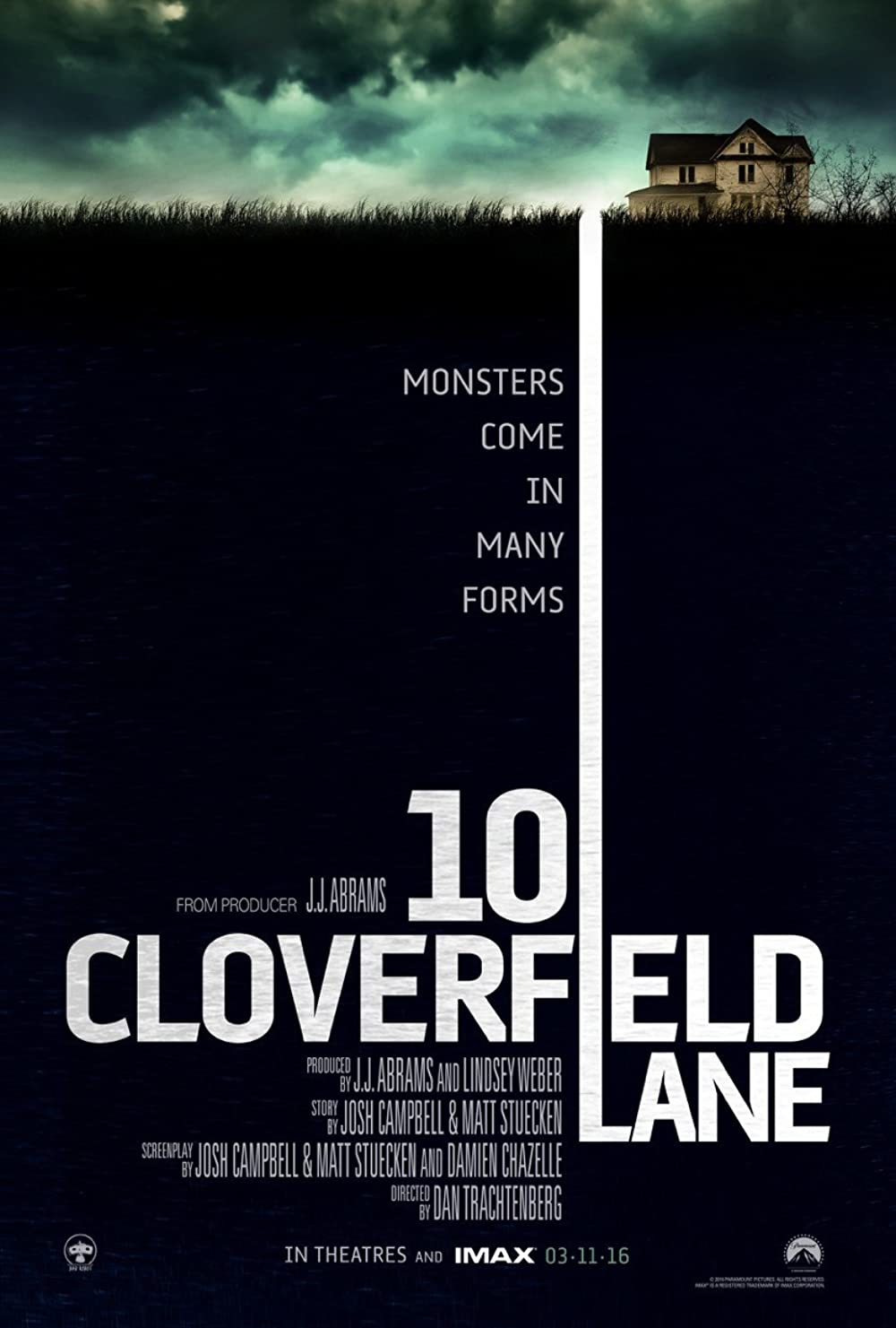 ดูหนังออนไลน์ 10 Cloverfield Lane 10 (2016) โคลเวอร์ฟิลด์