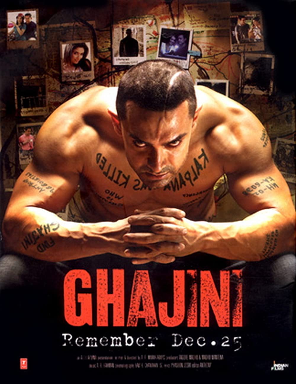 ดูหนังออนไลน์ Ghajini (2008) เกิดมาฆ่า…กาจินี