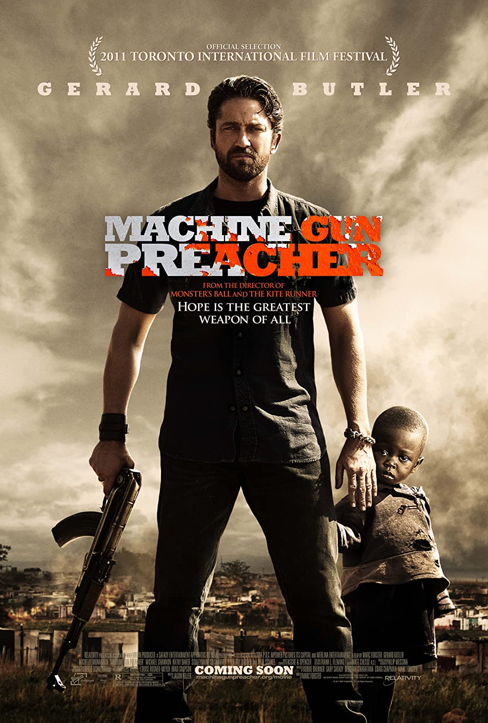 ดูหนังออนไลน์ฟรี Machine Gun Preacher (2011) นักบวชปืนกล