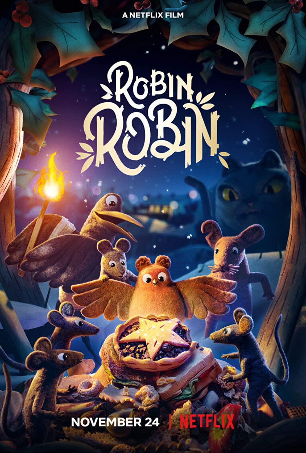 ดูหนังออนไลน์ Robin Robin (2021) โรบิน หนูน้อยติดปีก