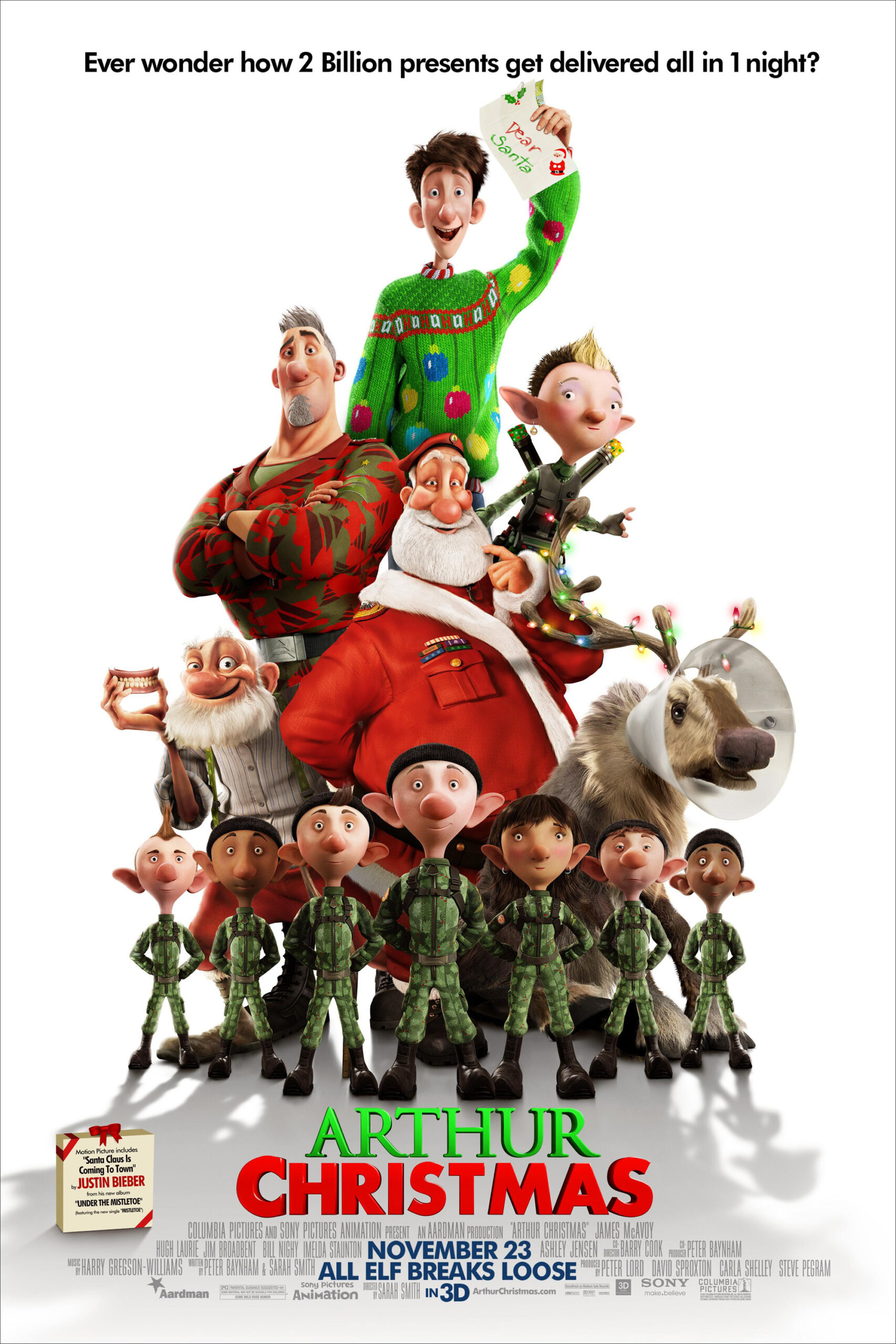 ดูหนังออนไลน์ฟรี Arthur Christmas (2011) ของขวัญจานด่วน ป่วนคริสต์มาส