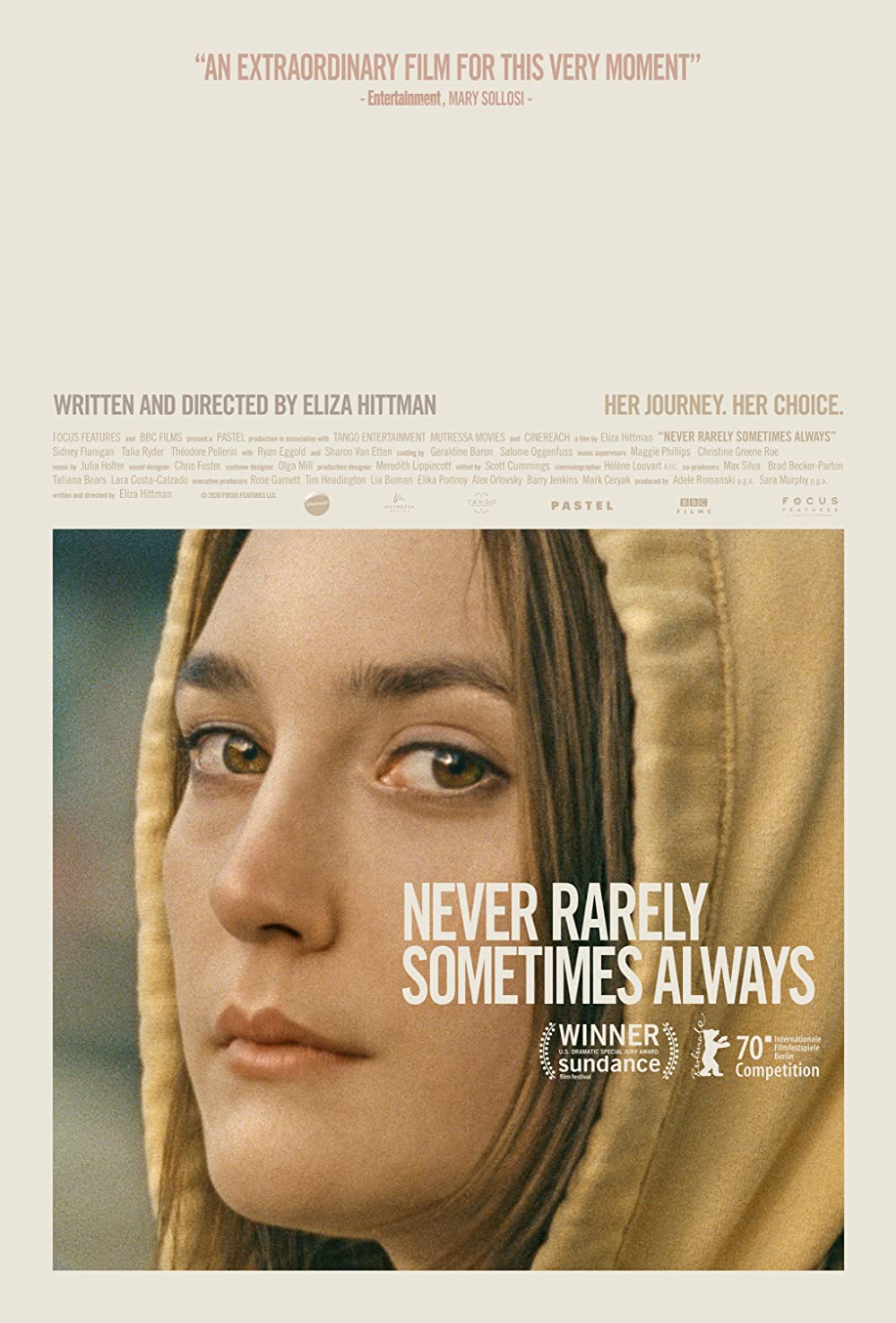 ดูหนังออนไลน์ฟรี Never Rarely Sometimes Always (2020)