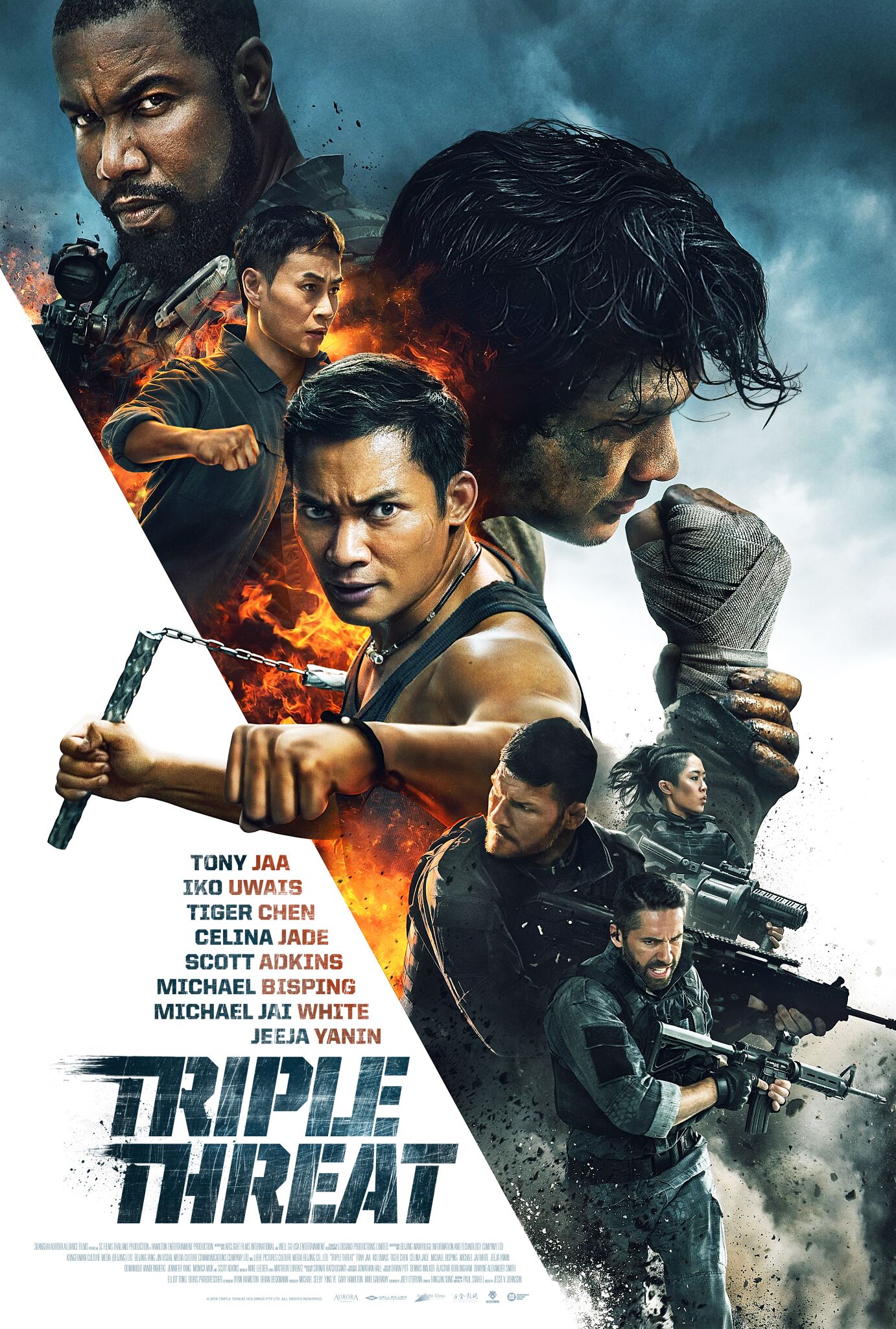 ดูหนังออนไลน์ฟรี Triple Threat (2019) ทริปเปิล เธรท สามโหดมหากาฬ