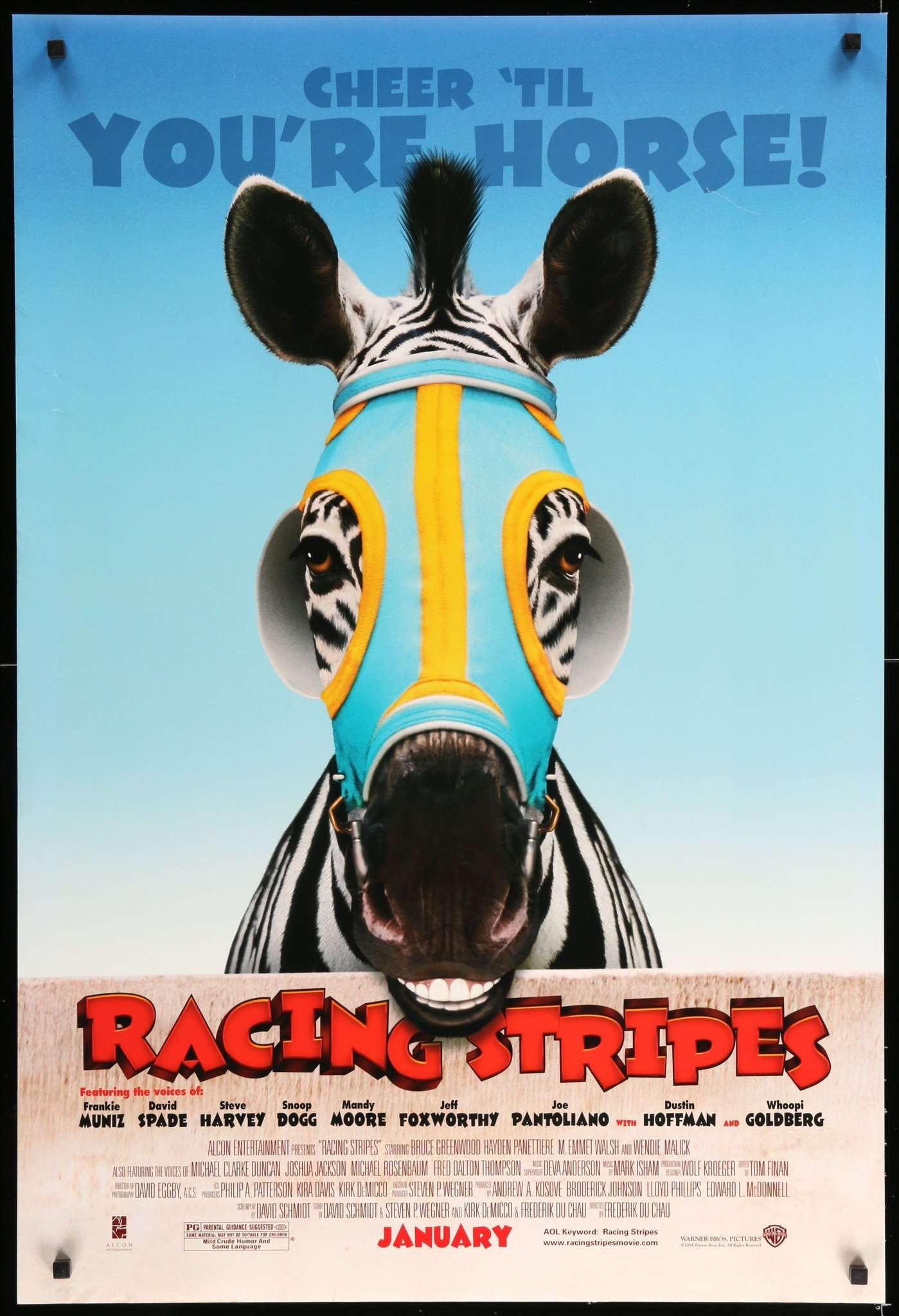 ดูหนังออนไลน์ฟรี Racing Stripes (2005) เรซซิ่ง สไตรพส์ ม้าลายหัวใจเร็วจี๊ดด…