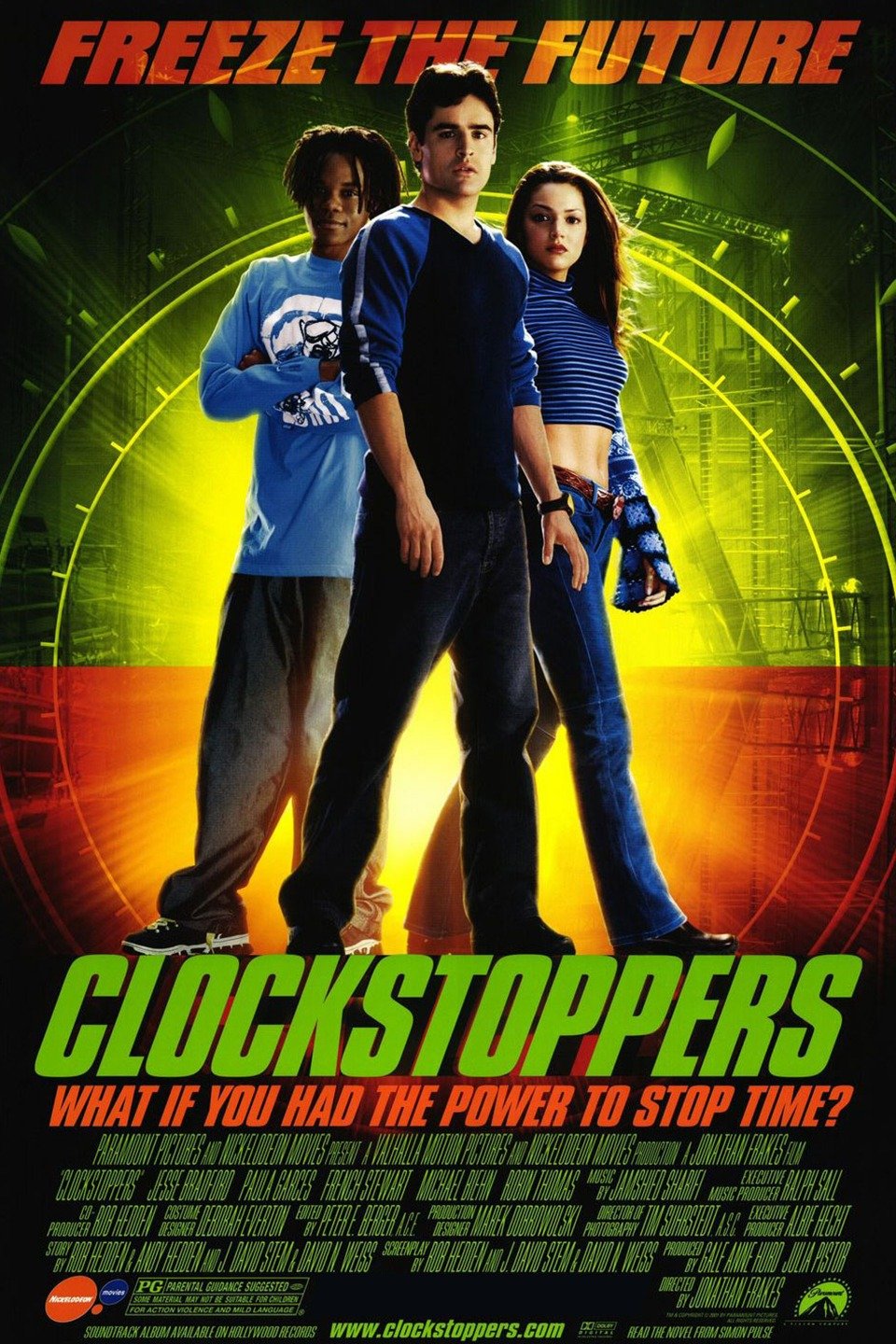 ดูหนังออนไลน์ฟรี Clockstoppers (2002) เบรคเวลาหยุดอนาคต