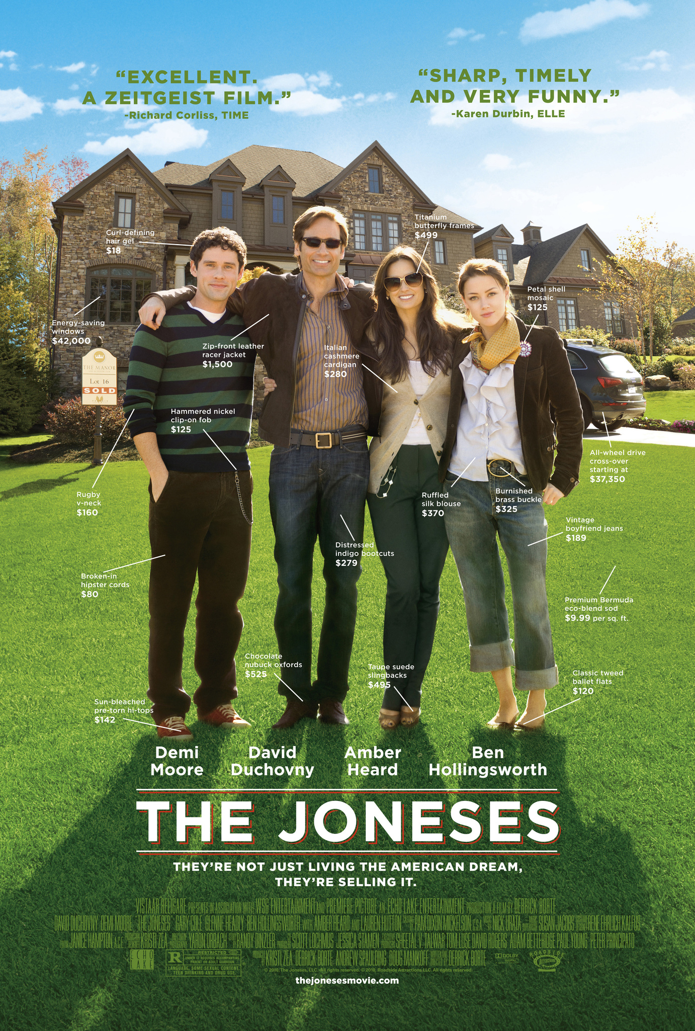 ดูหนังออนไลน์ The Joneses 2009 แฟมิลี่ลวงโลก