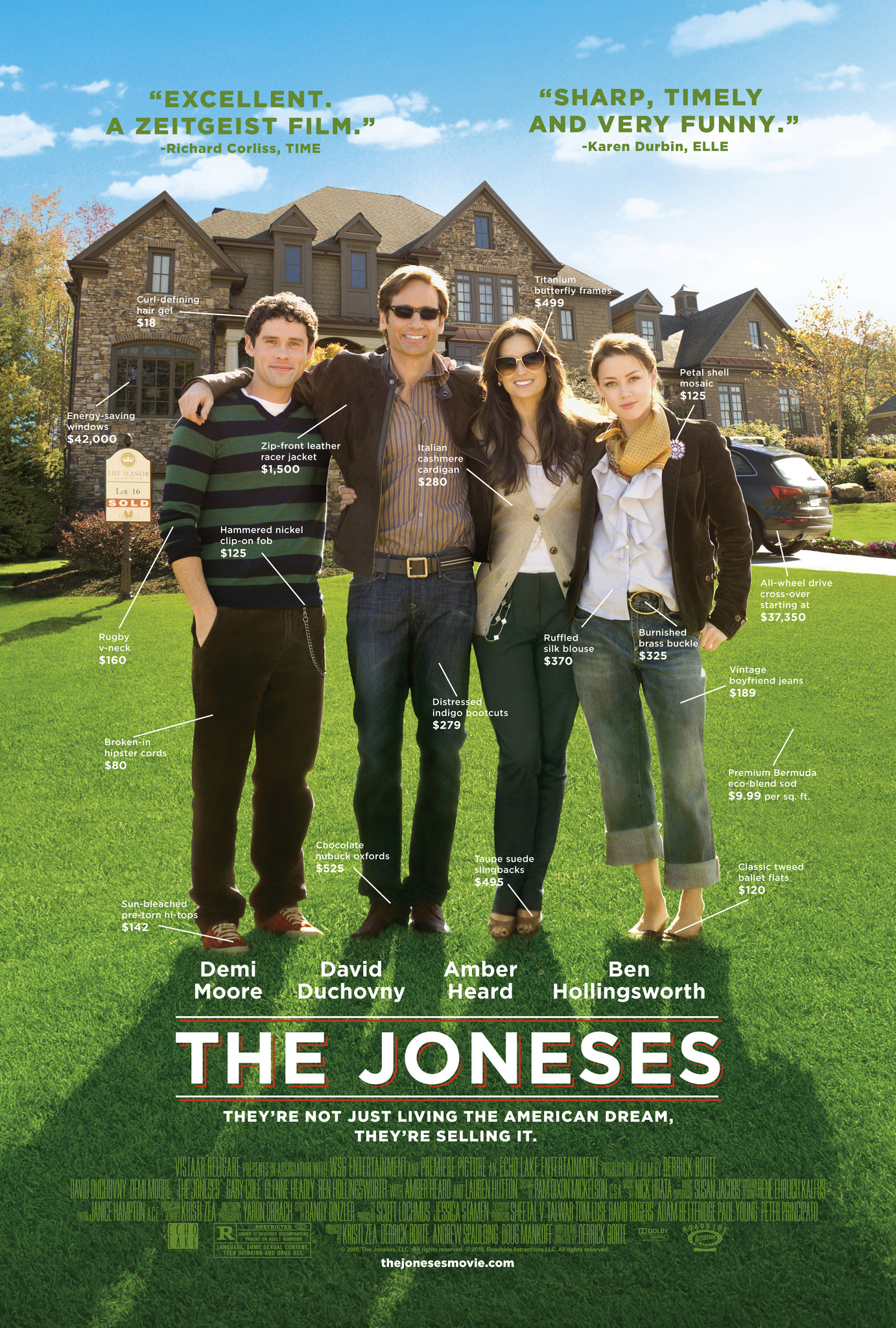 ดูหนังออนไลน์ฟรี The Joneses 2009 แฟมิลี่ลวงโลก