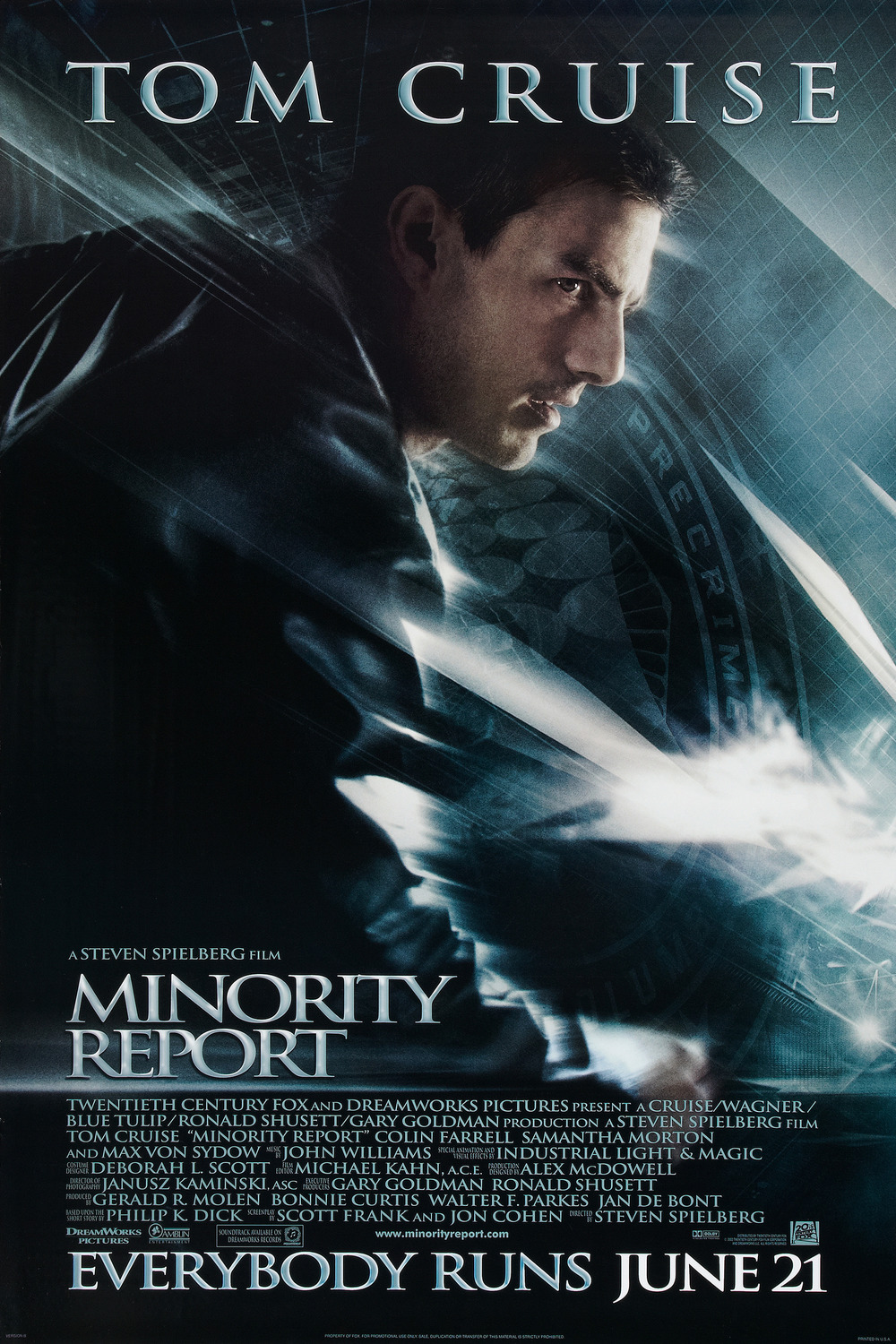 ดูหนังออนไลน์ Minority Report 2002 หน่วยสกัดอาชญากรรมล่าอนาคต