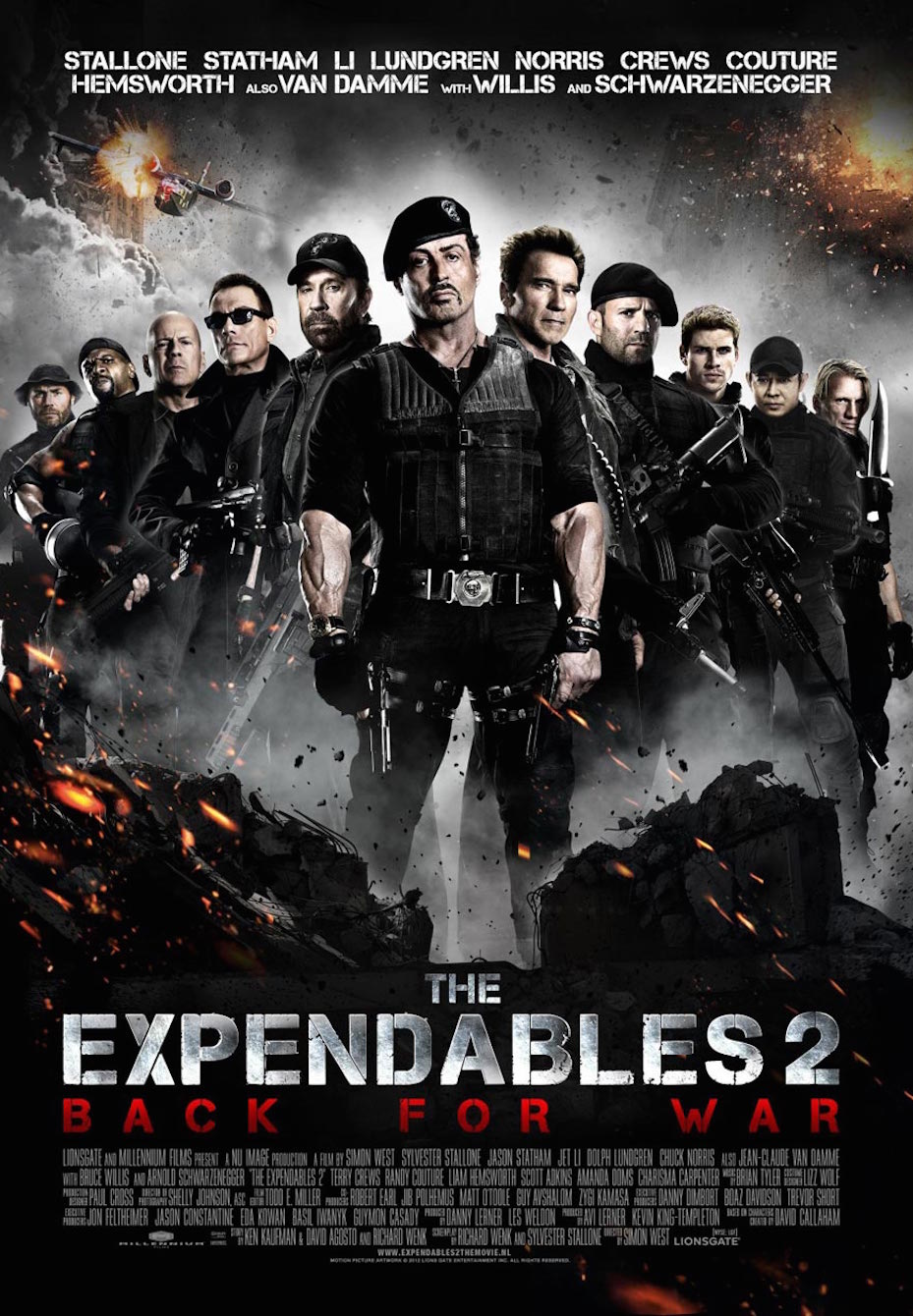 ดูหนังออนไลน์ฟรี The Expendables 2 (2012) โคตรคน ทีมเอ็กซ์เพนเดเบิ้ล