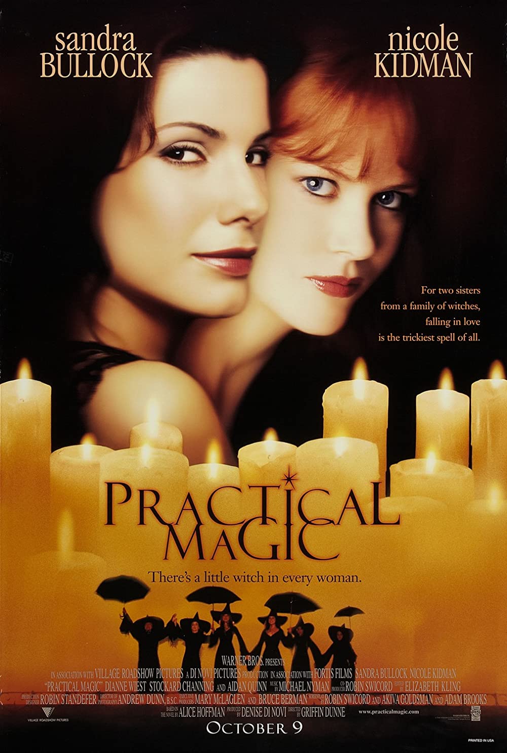 ดูหนังออนไลน์ Practical Magic 1998 สองสาวพลังรักเมจิก