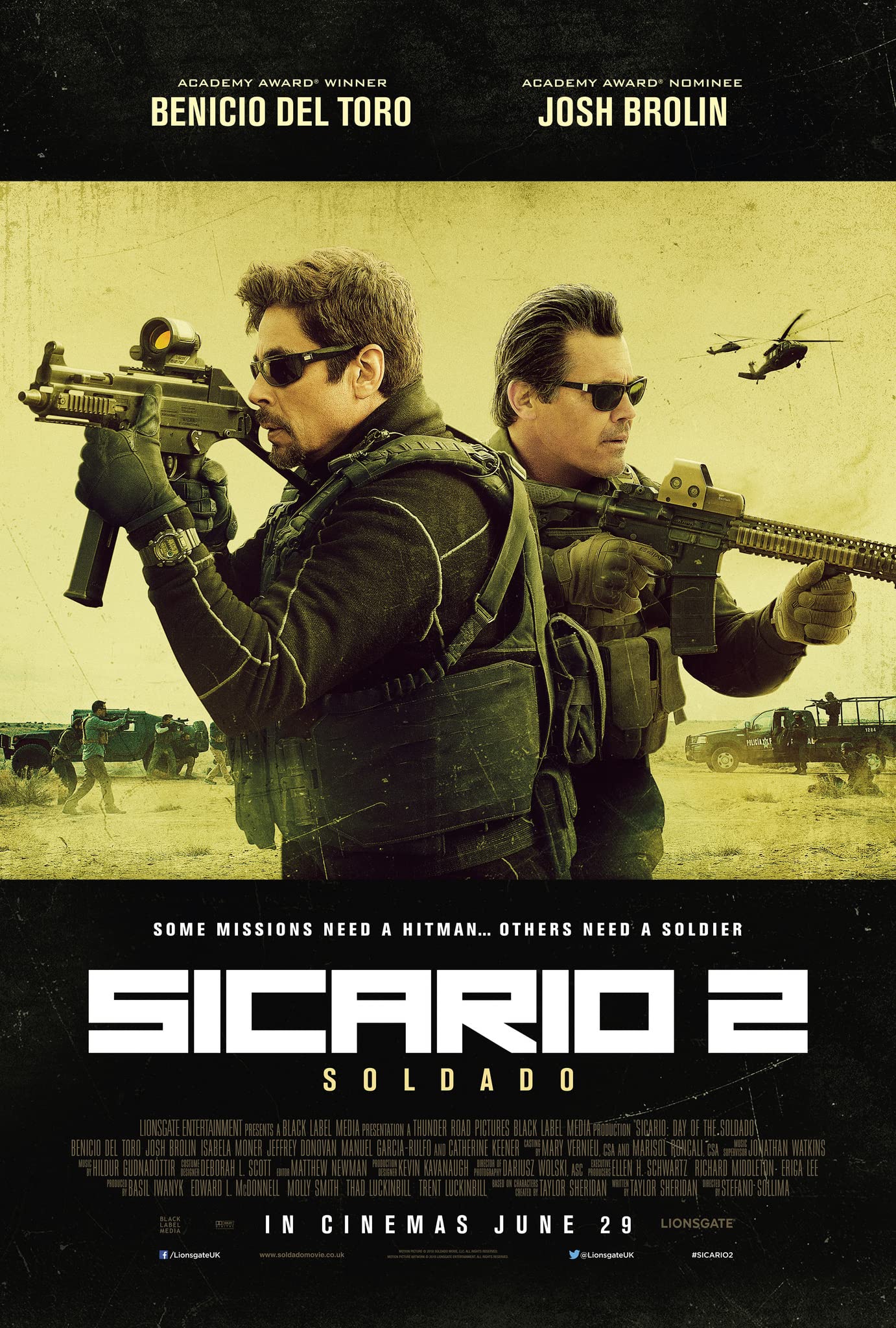 ดูหนังออนไลน์ ดูหนังฟรี Sicario : Day of the Soldado 2018 ทีมพิฆาตทะลุแดนเดือด 2