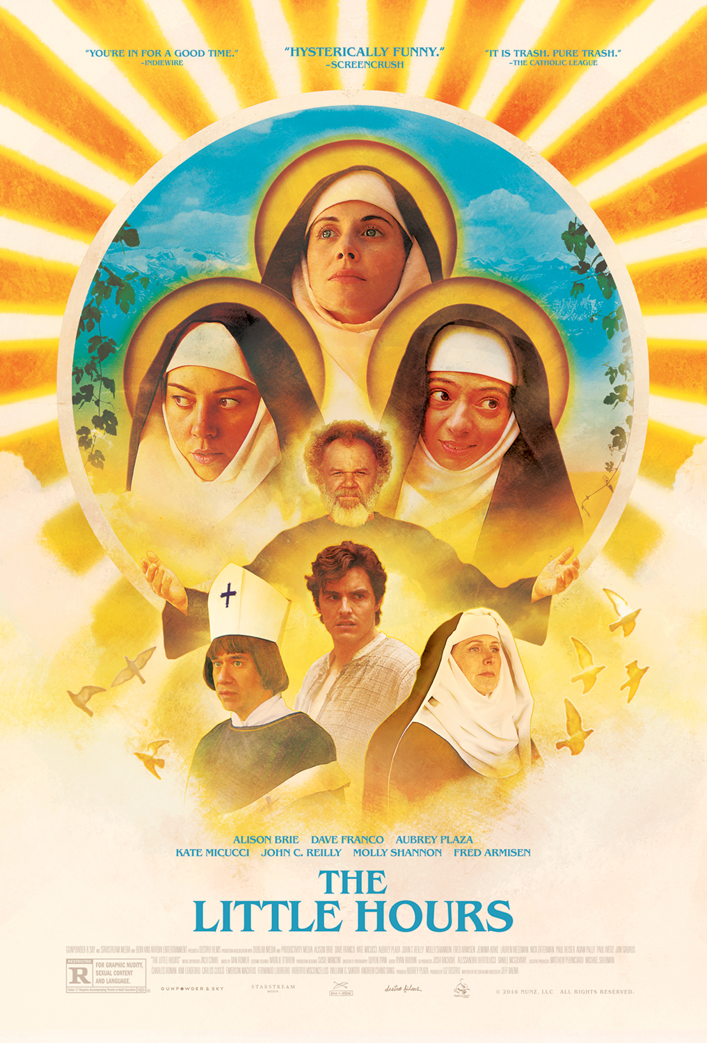 ดูหนังออนไลน์ฟรี ดูหนังออนไลน์ THE LITTLE HOURS 2017 แม่ชีร่านรัก ซับไทย